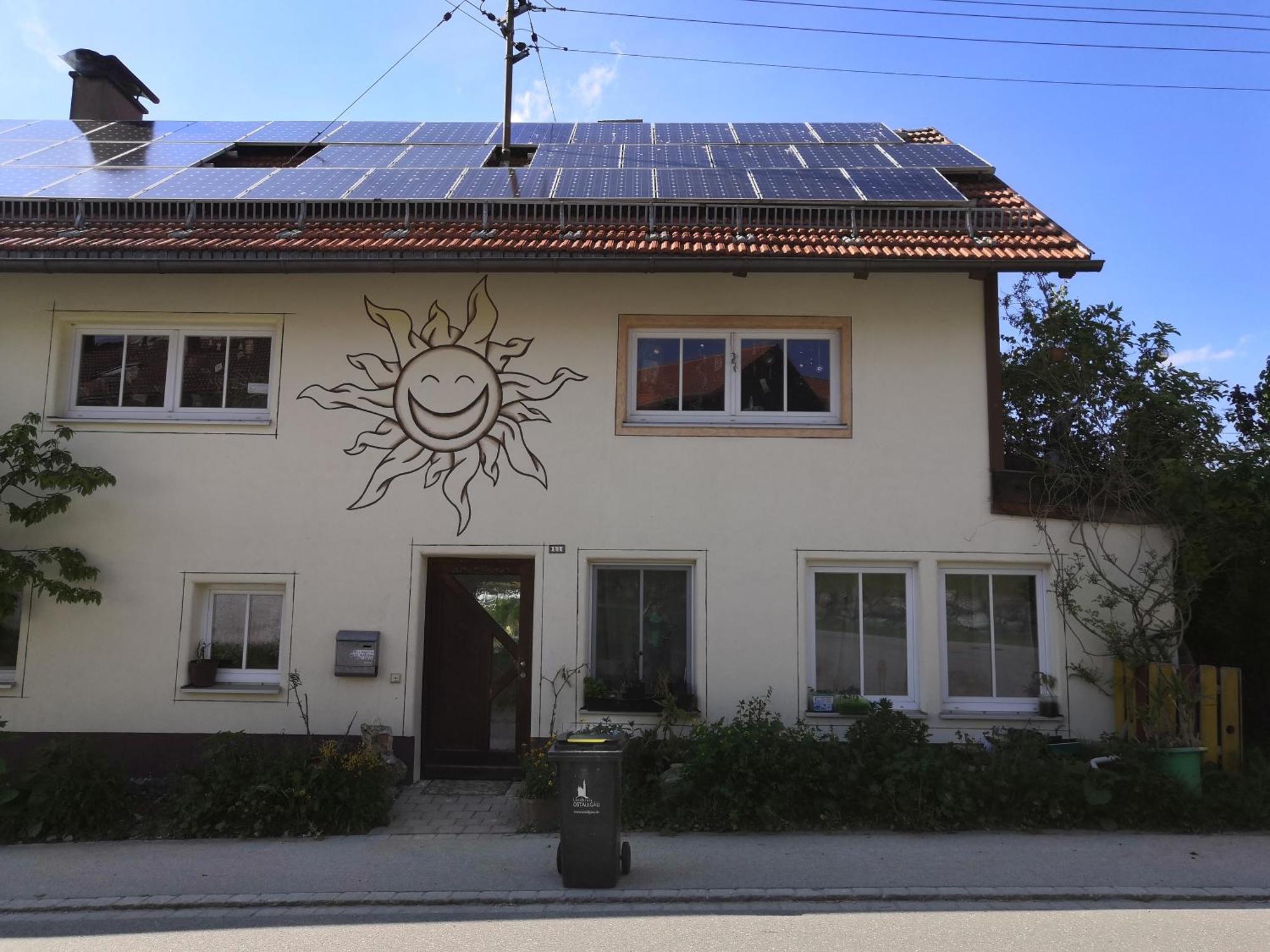 Apartamento Sonnenhaus Bidingen Exterior foto